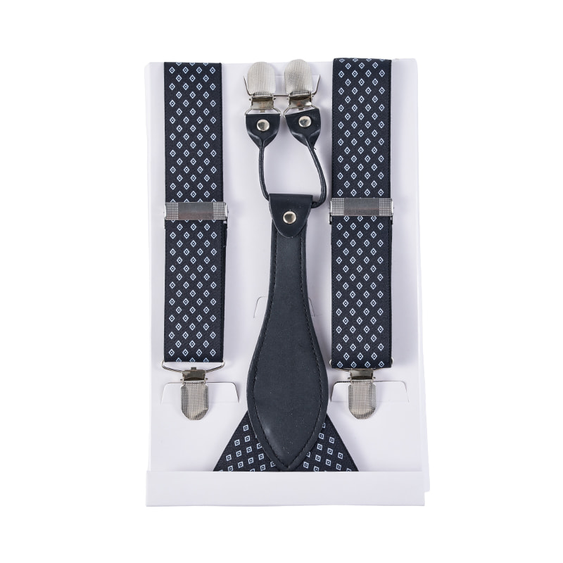 Tirantes con estampado de cuatro clips