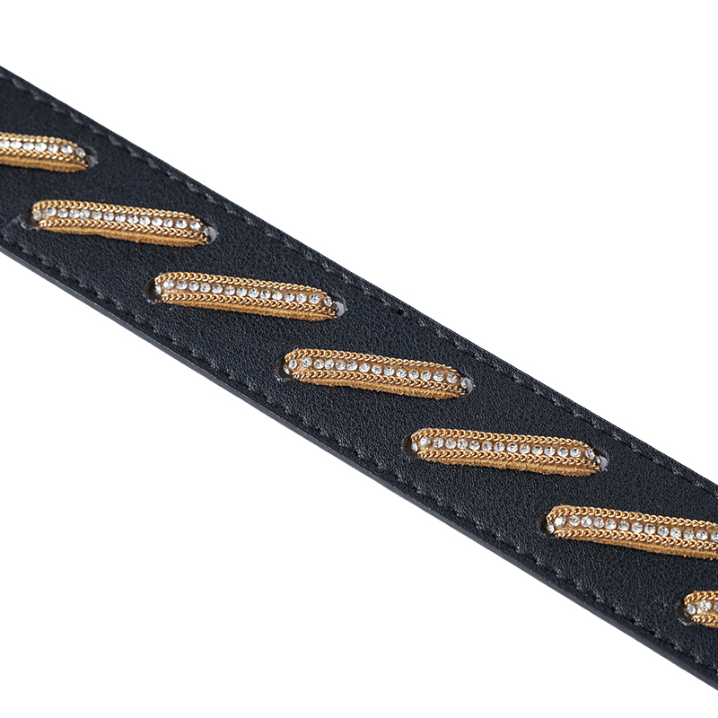 Cinturón de cuero PU estilo vintage para mujer